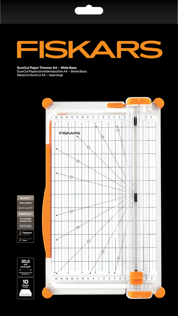 Fiskars Paper Trimmer SureCut A4 Wide Base