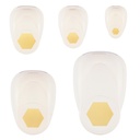 Vaessen Creative Figuurpons - Set Zeshoeken 5/Pkg