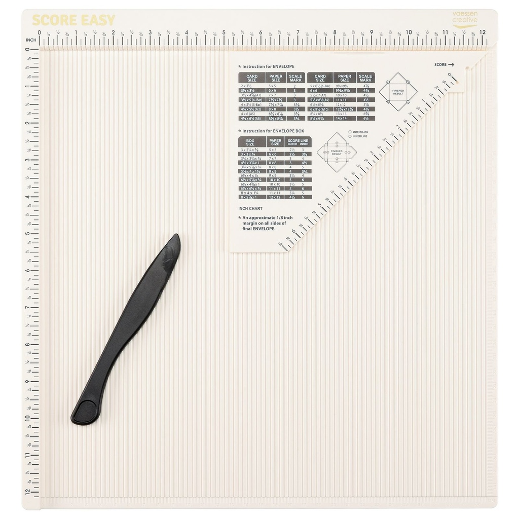 Vaessen Creative Score Easy Rilbord 30,5x30,5cm Offwhite I