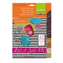 Glitter papier zelfklevend 160g A5 5/Pkg - Assortiment 2