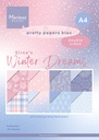 Marianne Design Pretty Papers Bloc A4 - PB7067 Eline's Winter Dreams