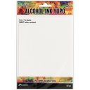 Tim Holtz Alcohol Ink - White Yupo Paper 10 Sheets 5"X7"