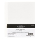 Spellbinders BetterPress Cotton Card Panels 4.25x5.5" 25/Pkg - Porcelain