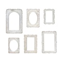 Idea-ology Tim Holtz Baseboard Frames - TH93786 Lace 6/Pkg