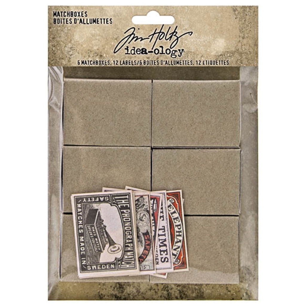 Idea-ology Tim Holtz - TH94050 Matchboxes