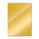 Tonic Studios Mirror Card Satin A4 5/Pkg - Gold Pearl