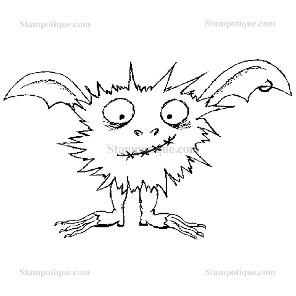 Stampotique Cling Stamp - 7425 Plushy