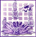 Stampotique Cling Stamp - 3018 Small Butterfly
