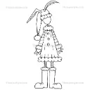 Stampotique Cling Stamp - 11012 Christmas Boots