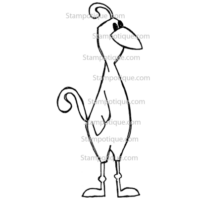 Stampotique Cling Stamp - 13063 Terri's Quail