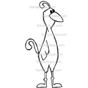 Stampotique Cling Stamp - 13063 Terri's Quail