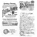 Tim Holtz Cling Stamps - CMS071 French Marketplace