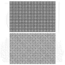 Tim Holtz Cling Stamps - CMS259 Tiles & Mosaic