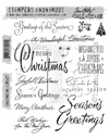 Tim Holtz Cling Stamps - CMS427 Christmastime #3