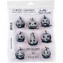 Tim Holtz Cling Stamps - CMS309 Pumkinhead