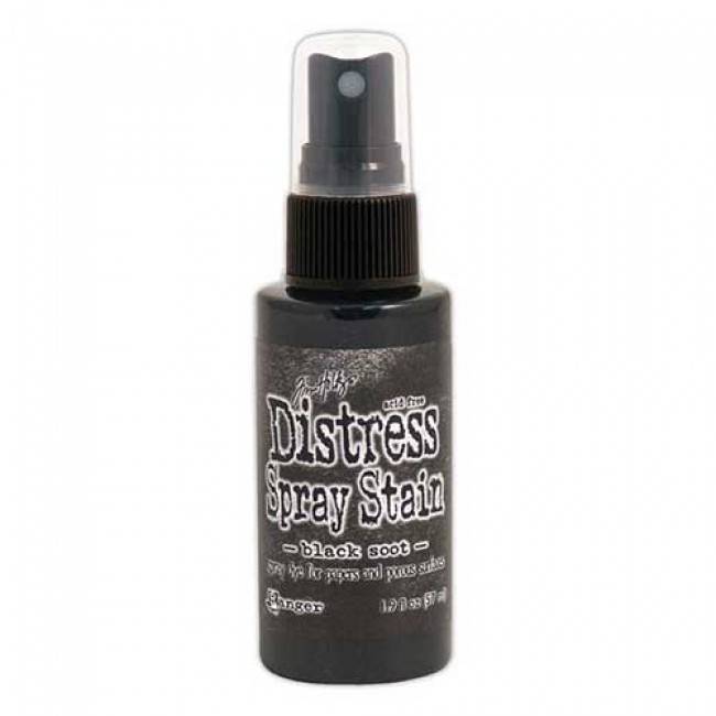 Tim Holtz Distress Spray Stain - Black Soot