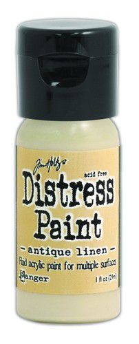 Tim Holtz Distress Paint Flip Top 29ml - Antique Linen