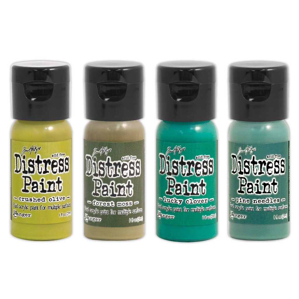 Tim Holtz Distress Paint Flip Top 29ml - Set 3