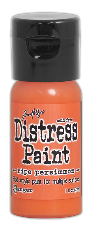 Tim Holtz Distress Paint Flip Top 29ml - Ripe Persimmon