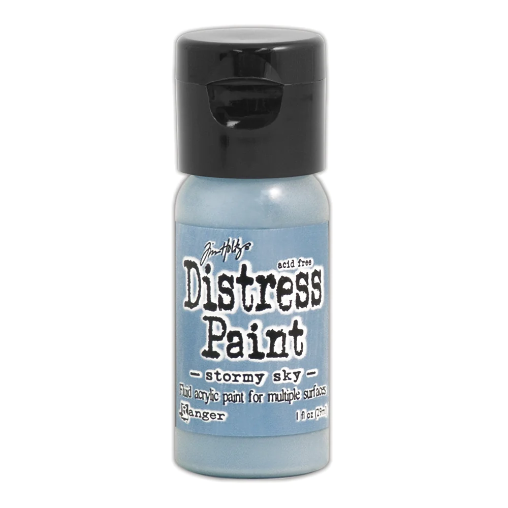 Tim Holtz Distress Paint Flip Top 29ml - Stormy Sky