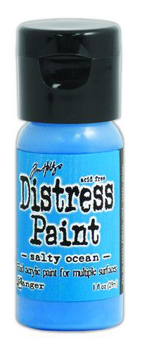 Tim Holtz Distress Paint Flip Top 29ml - Salty Ocean