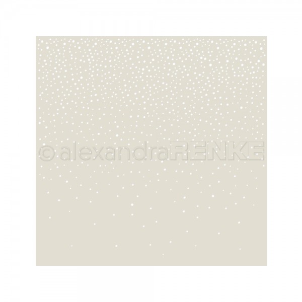 Alexandra Renke Stencil - Snowfall