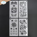 Elizabeth Craft Designs Stencils - S046 Floral Stencils