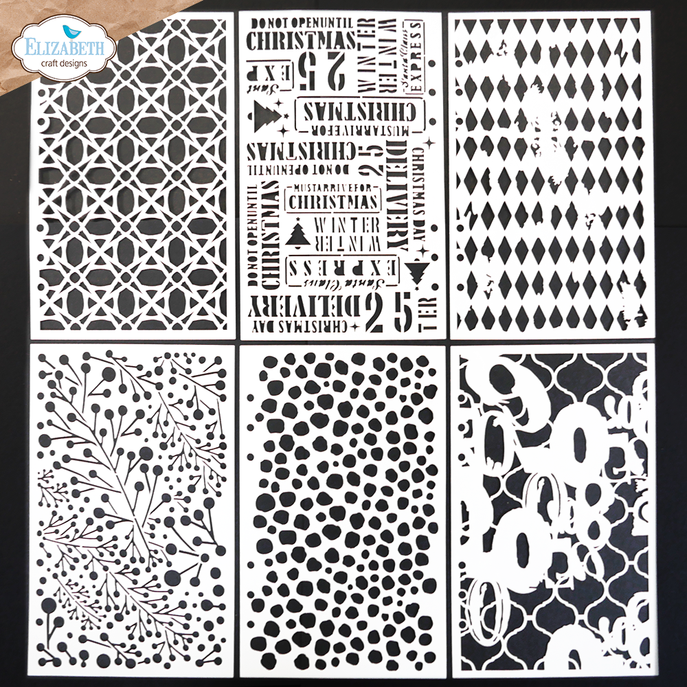 Elizabeth Craft Designs Stencils - S047 Planner Stencils 3