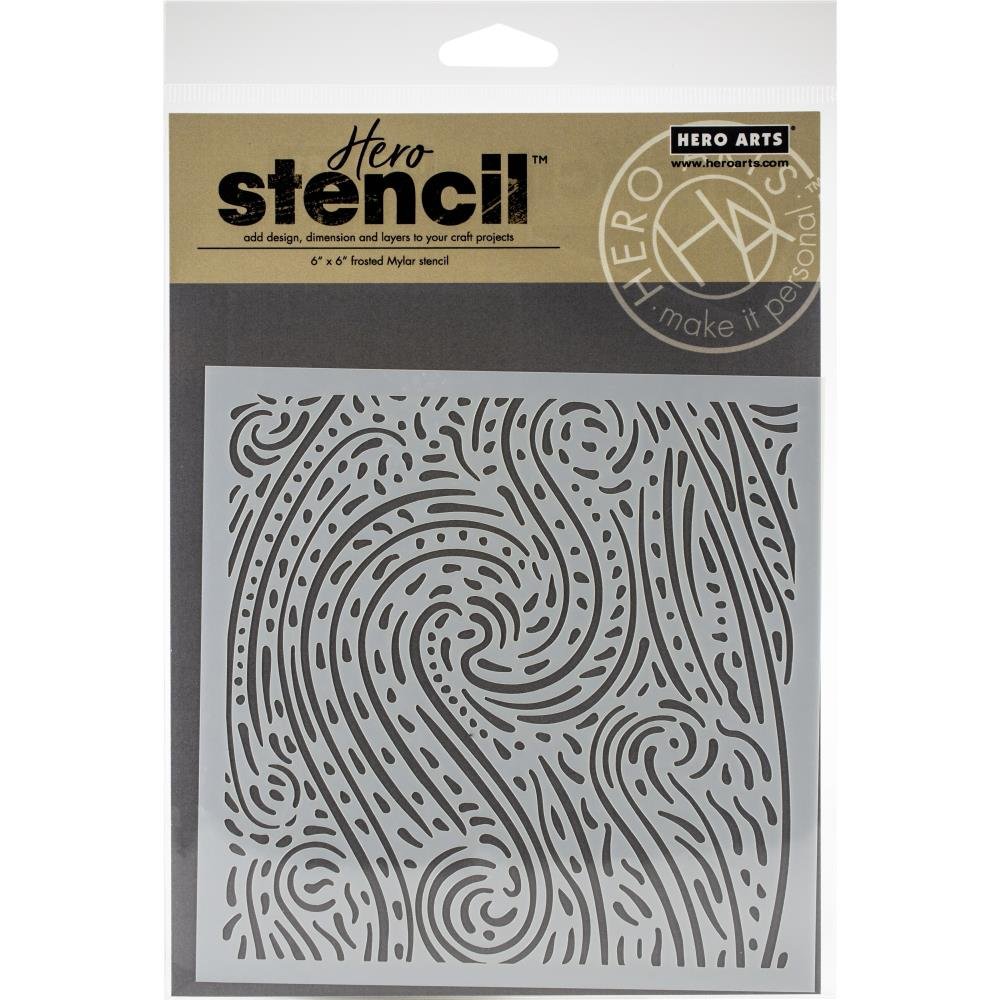 Hero Arts Stencils - SA126 Starry Night