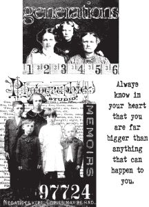 Tim Holtz Cling Stamps - CMS013 Photo Studio
