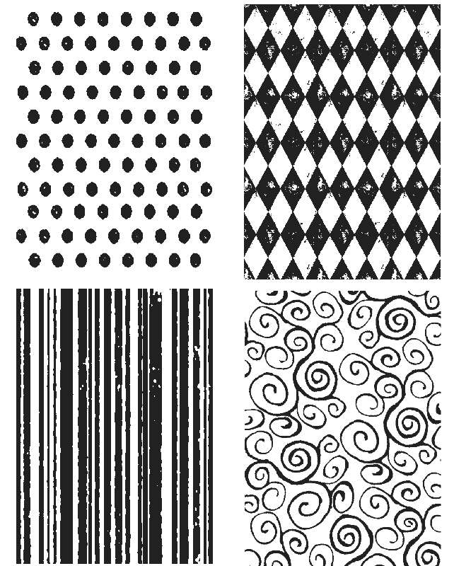 Tim Holtz Cling Stamps - CMS042 Tiny Textures