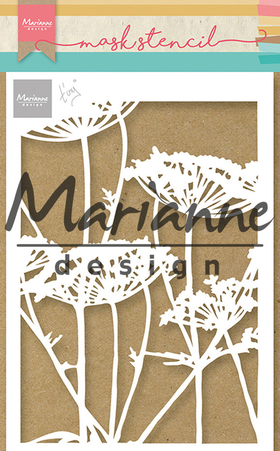 Marianne Design Stencil A5 Mask Tiny's - Hemlock