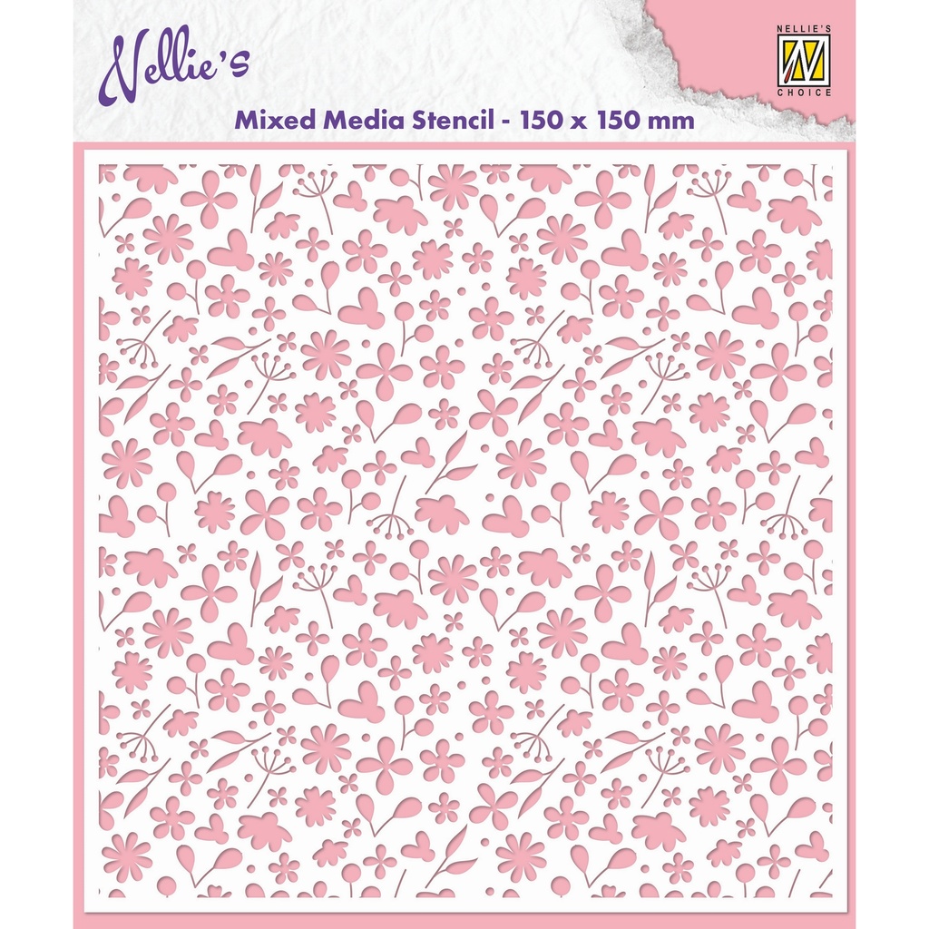 Nellie's Choice Stencils - Spring Flowers