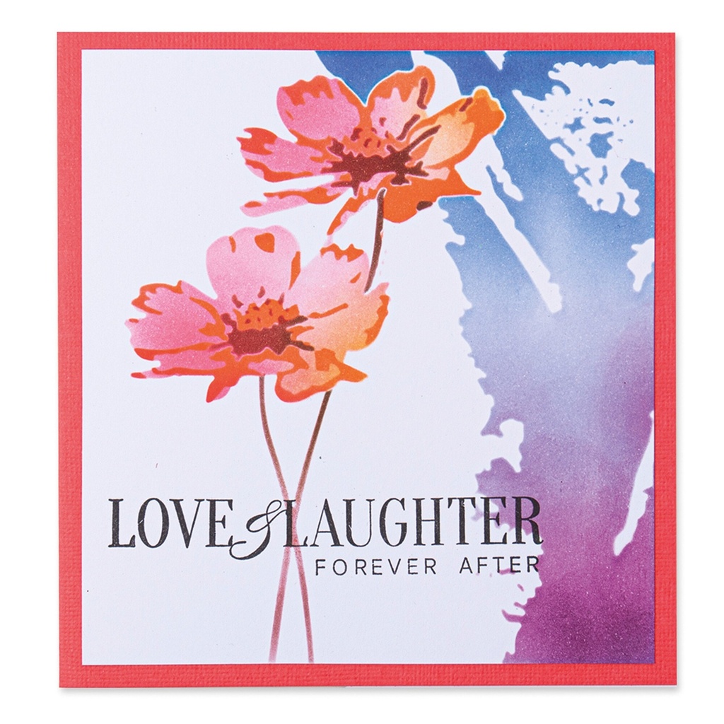 Sizzix Layered Stencils By Olivia Rose - 665261 Flowers