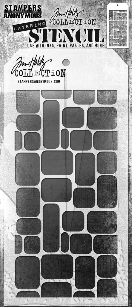 Tim Holtz Layering Stencil - THS178 Labels