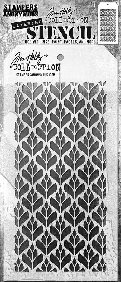 Tim Holtz Layering Stencil - THS182 Deco Floral