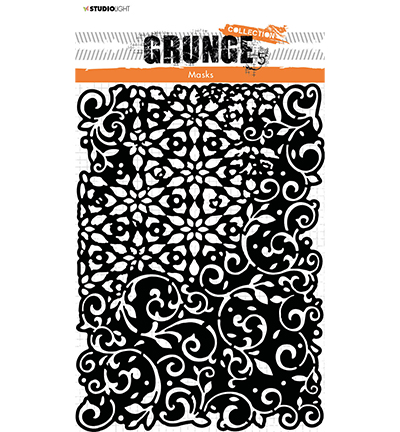 Studio Light Stencils Grunge Masks - Swirls nr. 51