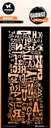 Studio Light Stencils Grunge Collection - Mask Press Letters