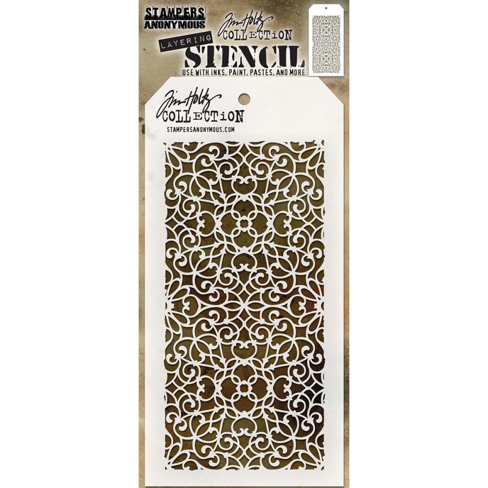 Tim Holtz Layering Stencil - THS076 Ornate