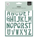 Vaessen Creative Stencils By Carla Creates - Uppercase Letters