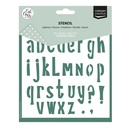 Vaessen Creative Stencils By Carla Creates - Lowercase Letters
