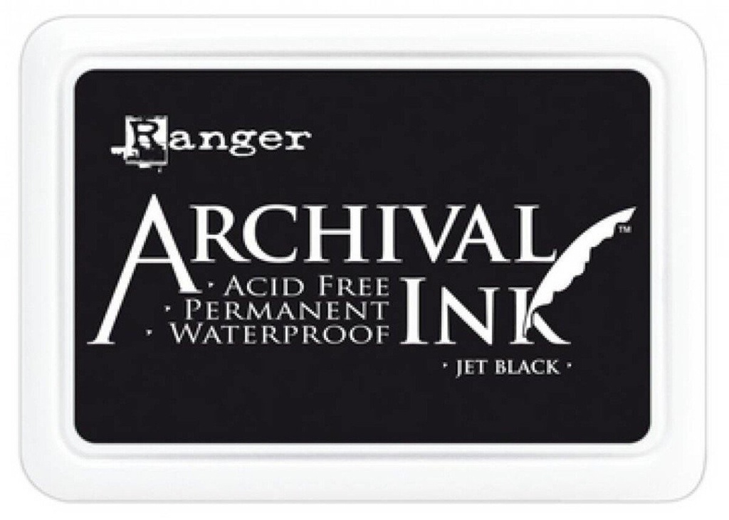 Ranger Archival Ink Pad #0 - Jet Black