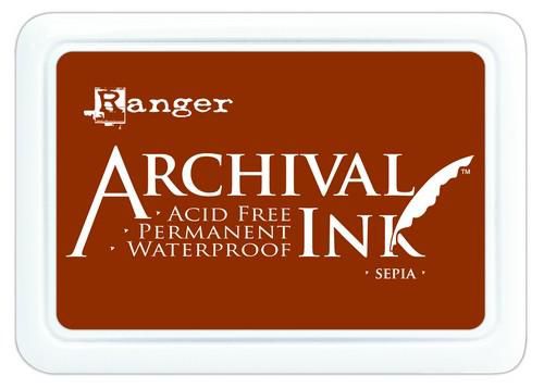 Ranger Archival Ink Pad #0 - Sepia