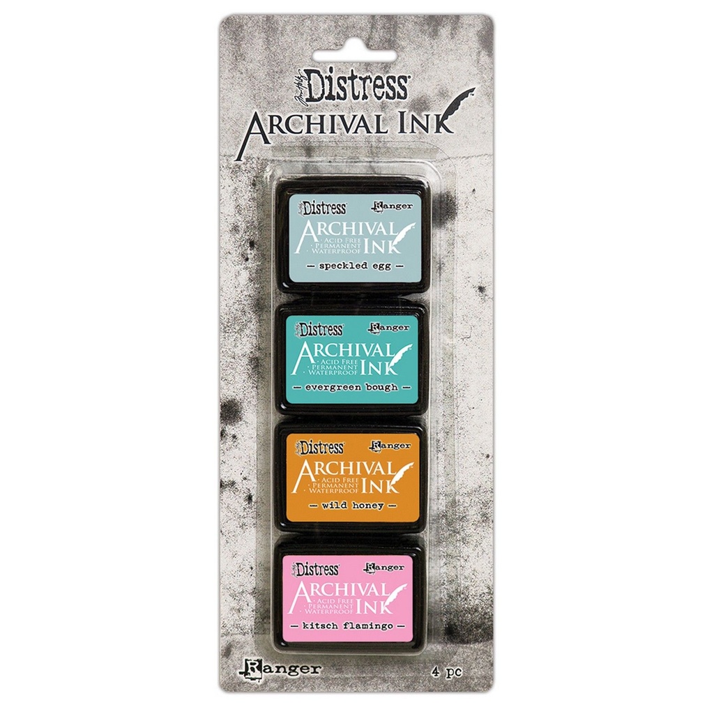 Tim Holtz Distress Archival Mini Ink Kit 4