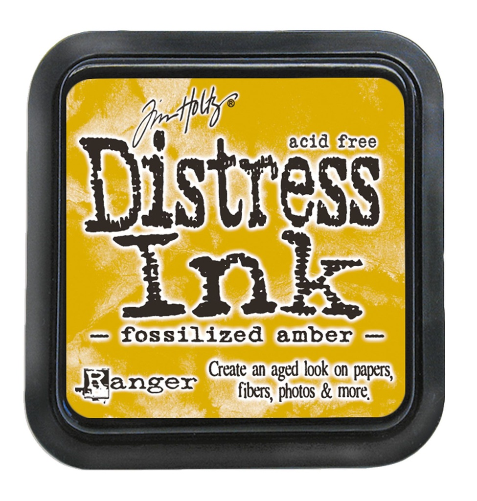 Tim Holtz Distress Ink Pad - Fossilized Amber