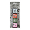 Tim Holtz Distress Mini Ink Pads 4/Pkg - Kit 16