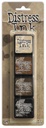 Tim Holtz Distress Mini Ink Pads 4/Pkg - Kit 3