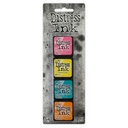 Tim Holtz Distress Mini Ink Pads 4/Pkg - Kit 1