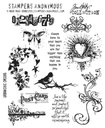 Tim Holtz Cling Stamps - CMS086 Urban Chic