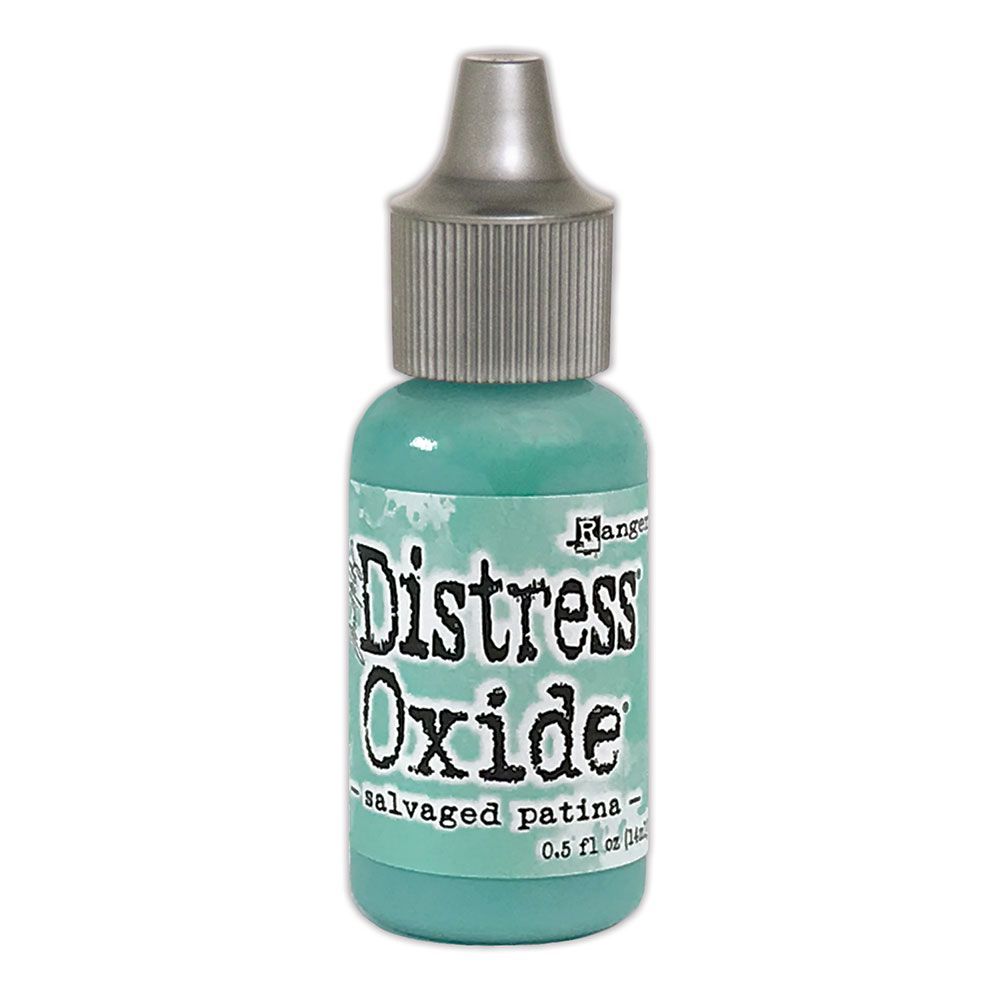 Tim Holtz Distress Oxide Re-Inker 14 ml - Salvaged Patina